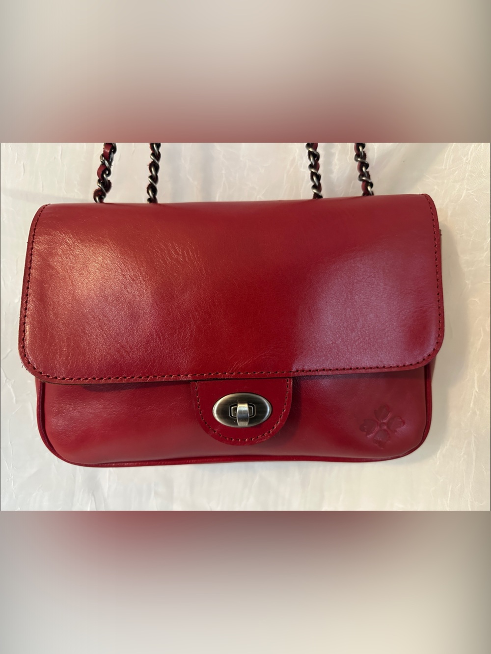 Patricia Nash Lorenza Leather Convertible Crossbody Bag